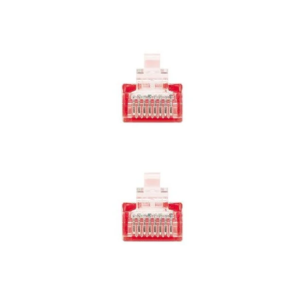 Cable de red UTP CAT6 3 M Rojo