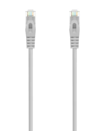 Cable de red UTP CAT6a 0.50 M Gris