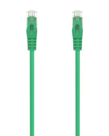Cable de red UTP CAT6a 0.50 M Verde