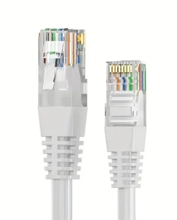Cable de red UTP CAT6a 1 M Blanco
