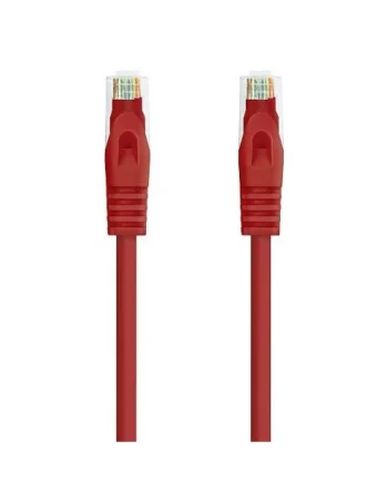 Cable de red UTP CAT6a 1 M Rojo
