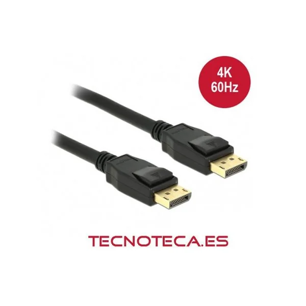 CABLE DISPLAYPORT M/M 4K 1.2 DELOCK 3m