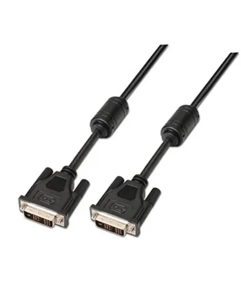 Cable DVI SINGLE LINK 18+1 M-M 1.8 M Negro