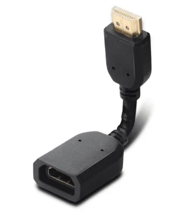 Cable extension HDMI macho a hembra 0.20 M Negro