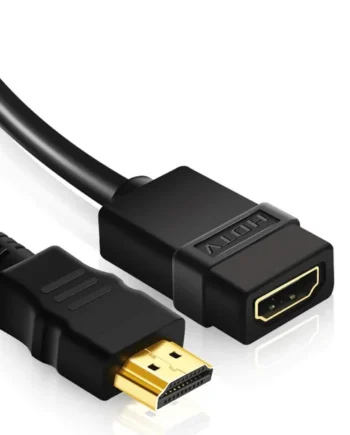 Cable Extension HDMI Macho A Hembra 5 M Negro
