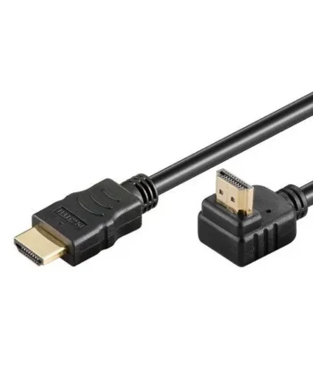 Cable Hdmi acodado Ethernet V1.4 90 grados 5 M Negro