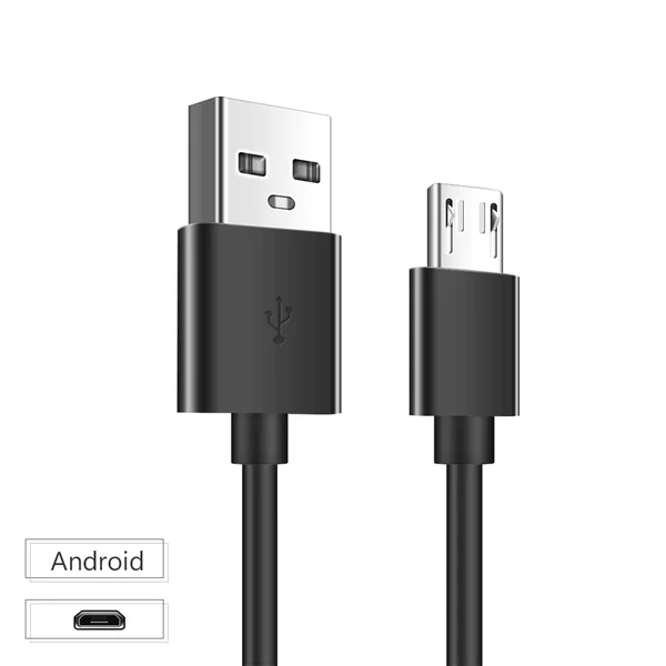Cable Micro USB carga y sincronizacion 3 M Negro