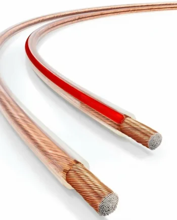 Cable para altavoz 2x 2.5 mm 10 M Transparente
