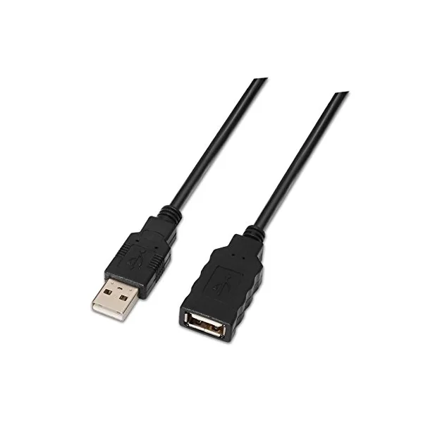 Cable Prolongador USB 2.0 tipo A macho-hembra 10 M Negro