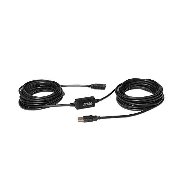 Cable Prolongador USB 2.0 tipo A macho-hembra 10 M Negro