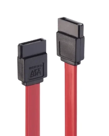 Cable SATA 0.50 M Rojo