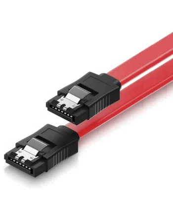 Cable sata con anclajes 0.50 M Rojo