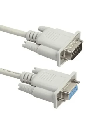 Cable serie RS232 DB9 macho - DB9 hembra 1.8 M Beige