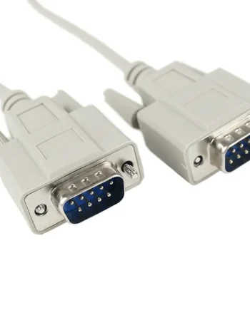Cable serie RS232 DB9 macho - DB9 macho 1.8 M Beige