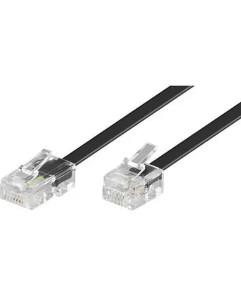 Cable telefonico RJ11 a RJ45 3 M Negro