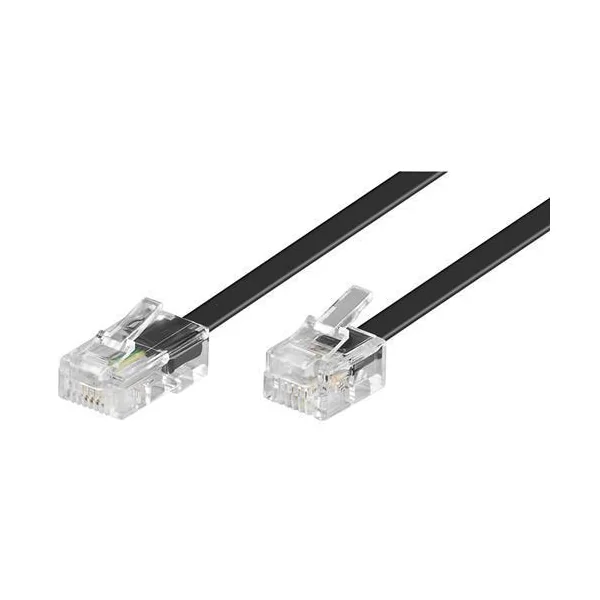Cable telefonico RJ11 a RJ45 3 M Negro