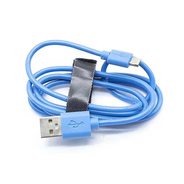 Cable USB 2.0 macho a micro USB B macho 1 M Azul