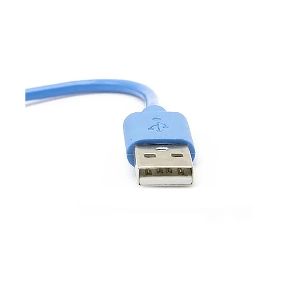 Cable USB 2.0 macho a micro USB B macho 1 M Azul