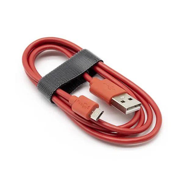 Cable USB 2.0 macho a micro USB B macho 1 M Rojo