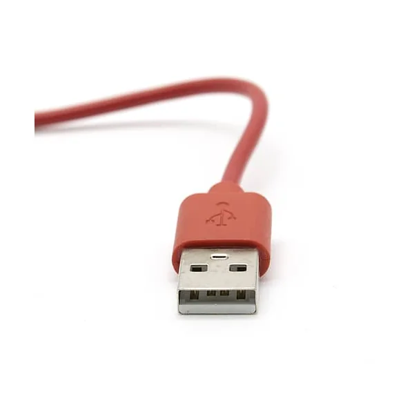 Cable USB 2.0 macho a micro USB B macho 1 M Rojo