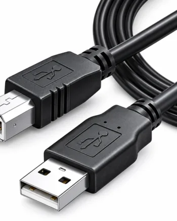 Cable USB 2.0 para impresora A/M-B/M 1.8 M Negro