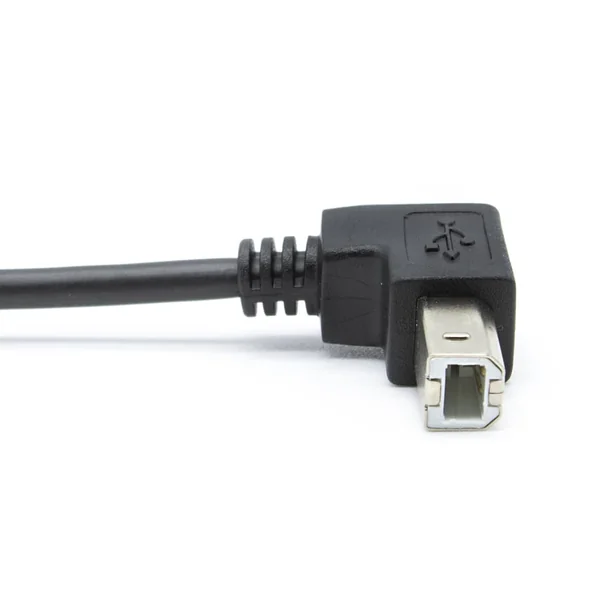 Cable USB 2.0 para impresora tipo B macho acodado 90 1 M Negro