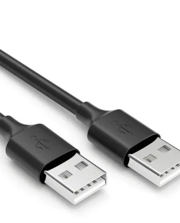 Cable USB 2.0 tipo A macho - macho 2 M Negro