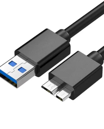Cable USB 3.0 micro B macho 1 M Negro