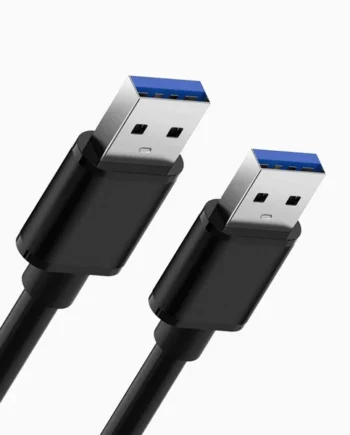 Cable USB 3.0 tipo A macho - macho 1 M Negro