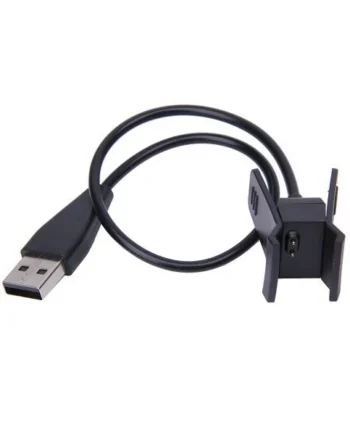 Cable USB carga Fitbit alta Smart Tracker 0.30 M Negro