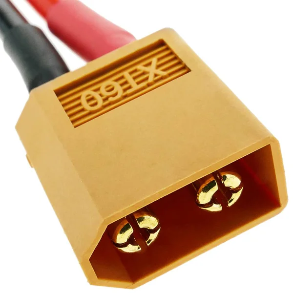 Cable XT60 macho a HXT Banana 4.0mm macho rojo-negro