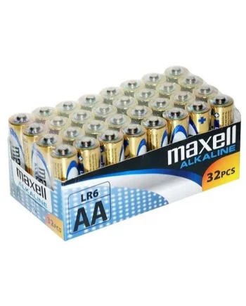 Caja 32 Pilas Maxell LR6 AA