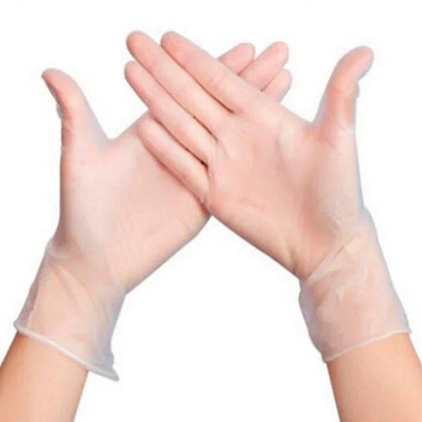 Caja de Guantes de Vinilo | Sin Polvo | 100 Unidades