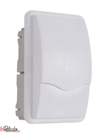 Caja empotrar 1-4 elementos puerta opaca Blanco