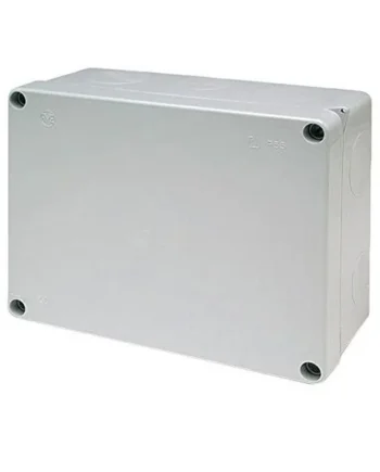 Caja estanca IP55 220x170x85 cm con tornillos Gris