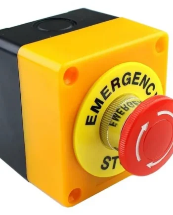 Caja pulsador parada de emergencia con bloqueo NC