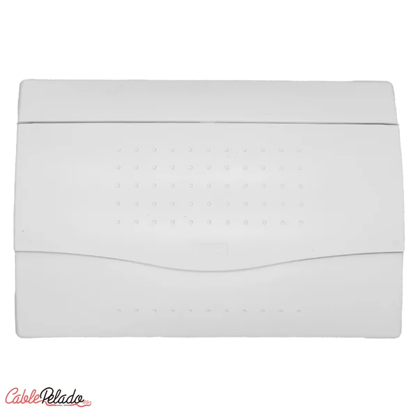 Caja superficie 14 elementos puerta opaca Blanco