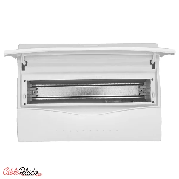 Caja superficie 14 elementos puerta opaca Blanco