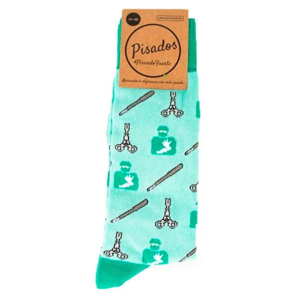 Calcetines con Estampado Media Caña Sin Costuras | 2 Tallas
