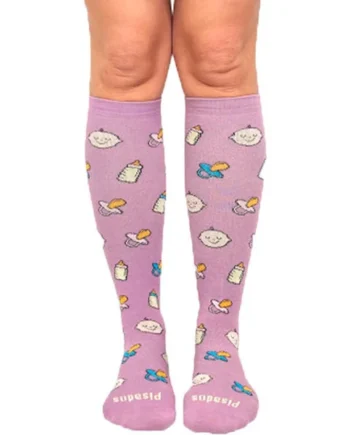 Calcetines de Compresión Gradual Ligera Estampados | 2 Tallas
