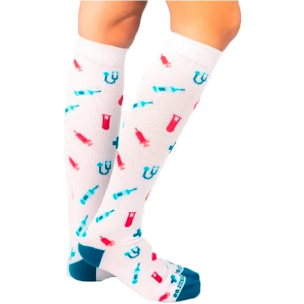 Calcetines de Compresión Gradual Ligera Estampados | 2 Tallas