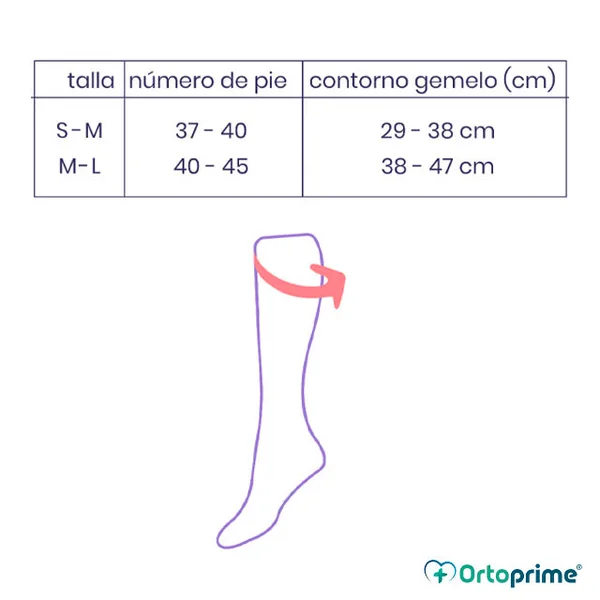 Calcetines de Compresión Gradual Ligera Estampados | 2 Tallas