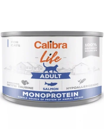 Calibra cat Life SALMÓN gatos 6x200g