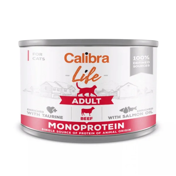 Calibra cat Life TERNERA gatos 6x200g