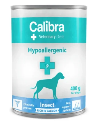 Calibra Hypoallergenic Salmón Insectos perros 6X400 g