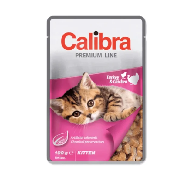 Calibra kitten premium line pouches multipack 12x100 g gatitos