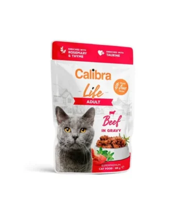 Calibra Life Adult Buey en Salsa Gato