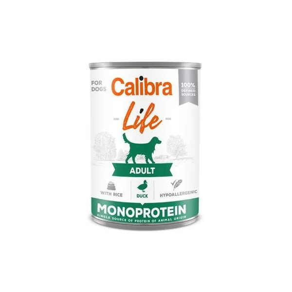 Calibra Life Adult Pato y Arroz Lata Perro