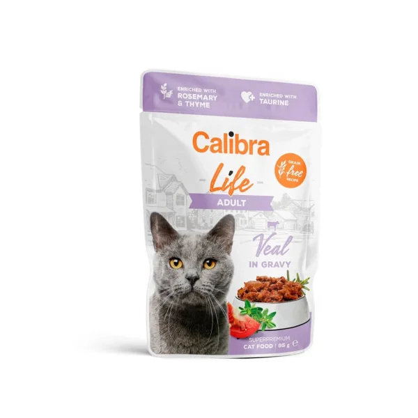 Calibra Life Adult Ternera en Salsa Gato