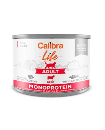 Calibra Life Adult Ternera Monoprotein Latas Gato
